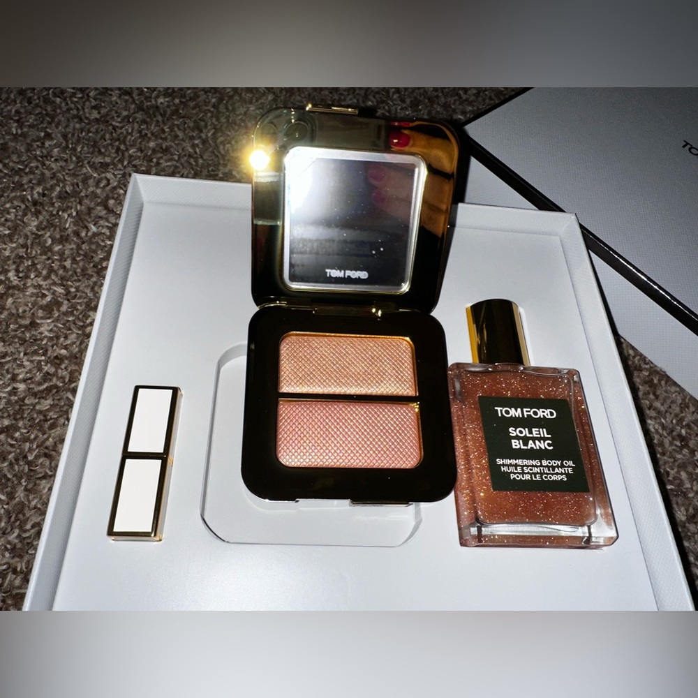 Tom ford soleil blanc shimmering set